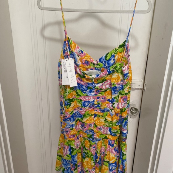 Floral Zara Dress Size XL - Picture 2 of 3